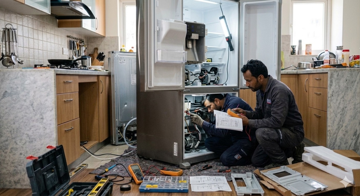 gas filling split ac