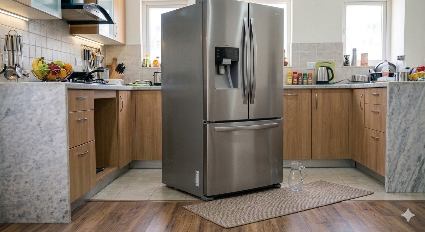 Fridge installation